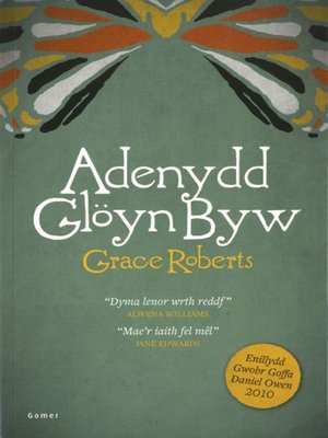 cover image of Adenydd glöyn byw